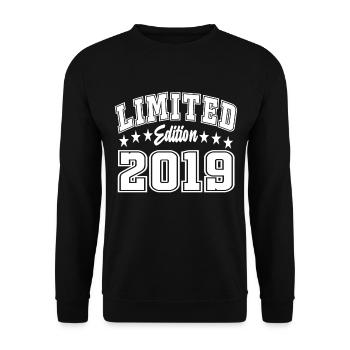 Limited Edition 2019 - Unisex Pullover - Schwarz - Vorne - Alina (178cm) & Michal (187cm)