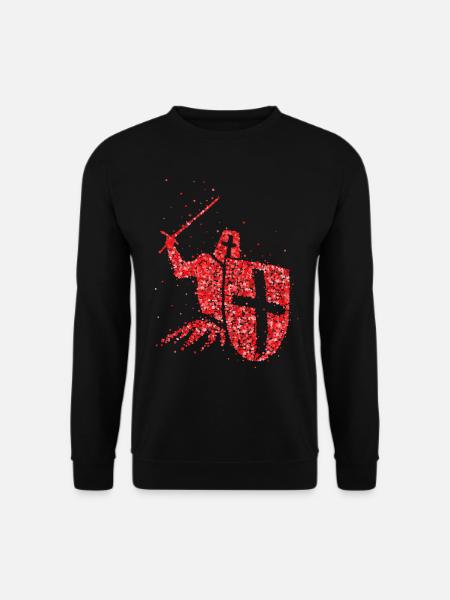 Crusader Knights Templar Crusader Order - Unisex Sweatshirt - black