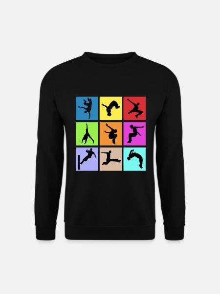 Free running - Unisex Sweatshirt - black