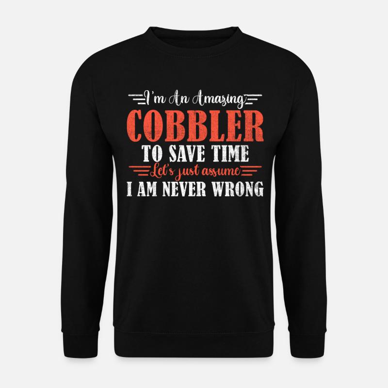 Awesome Cobbler - Unisex Pullover - Schwarz