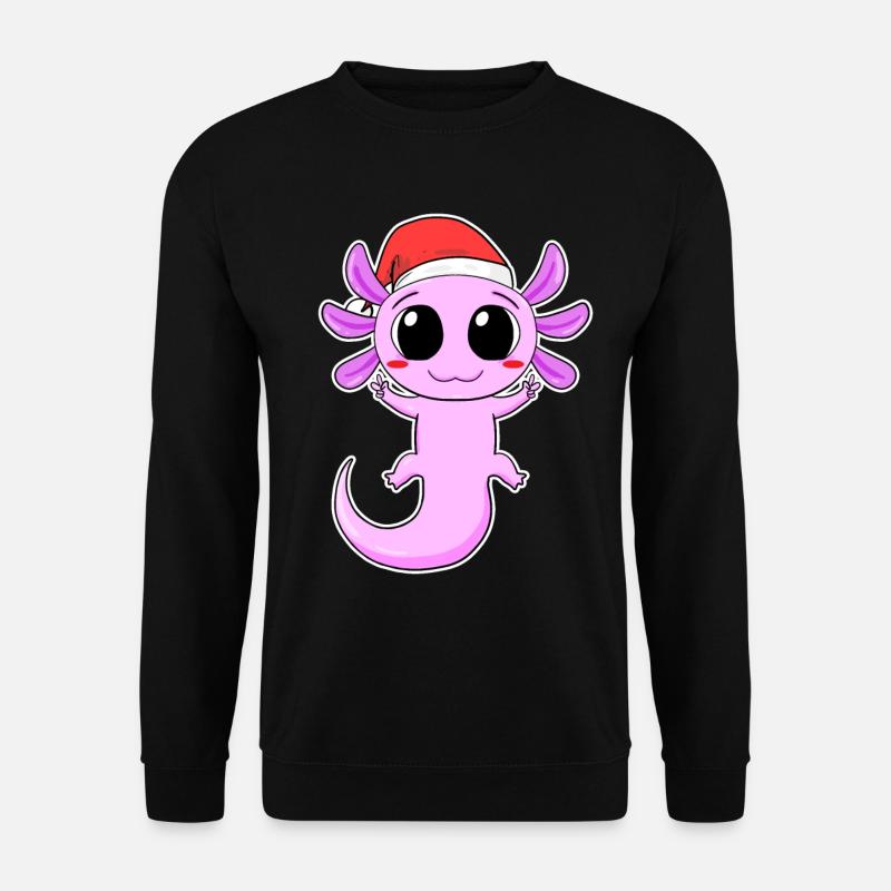 Axolotl Christmas - Unisex Sweatshirt - black