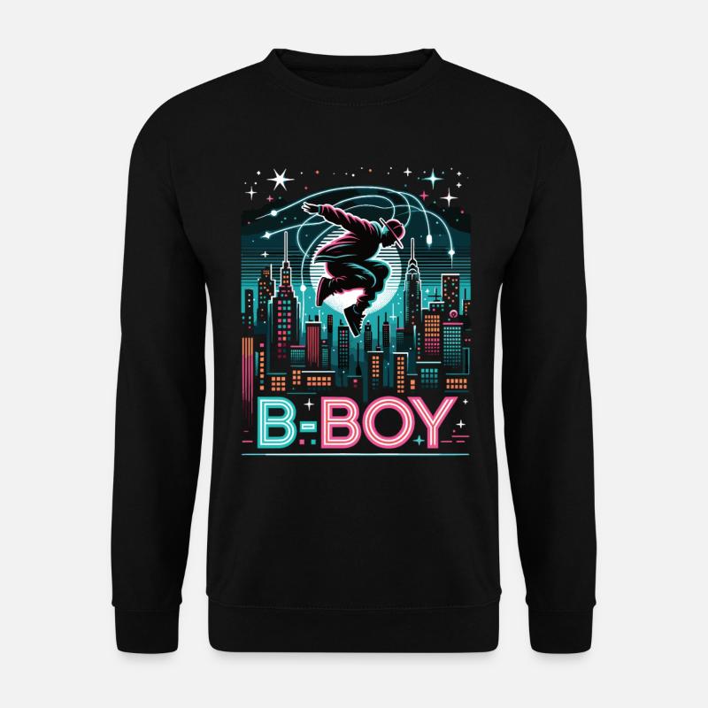 Breakdance Breakdancer Breakdance Enfants - Sweat-shirt Unisexe - noir