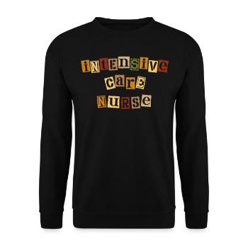 Infirmier(ère) autorisé(e) Rn Medical - Sweat-shirt Unisexe - noir - Devant - Alina (178cm) & Michal (187cm)