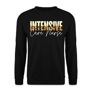 Infirmier(ère) autorisé(e) Rn Medical - Sweat-shirt Unisexe - noir - Devant - Alina (178cm) & Michal (187cm)
