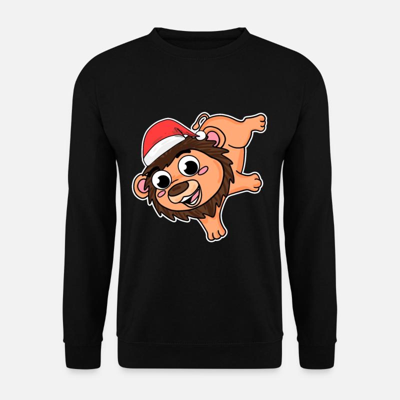 Leo Christmas - Unisex Sweatshirt - black