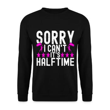 Drapeau agitant la fanfare garde de couleur - Sweat-shirt Unisexe - noir - Devant - Alina (178cm) & Michal (187cm)