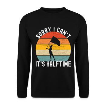 Drapeau agitant la fanfare garde de couleur - Sweat-shirt Unisexe - noir - Devant - Alina (178cm) & Michal (187cm)
