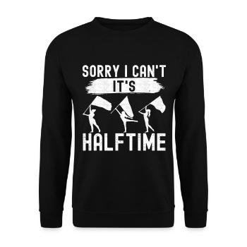 Drapeau agitant la fanfare garde de couleur - Sweat-shirt Unisexe - noir - Devant - Alina (178cm) & Michal (187cm)