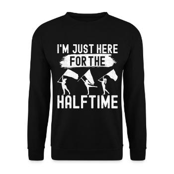 Drapeau agitant la fanfare garde de couleur - Sweat-shirt Unisexe - noir - Devant - Alina (178cm) & Michal (187cm)