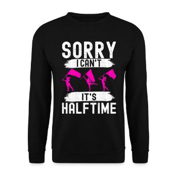 Drapeau agitant la fanfare garde de couleur - Sweat-shirt Unisexe - noir - Devant - Alina (178cm) & Michal (187cm)
