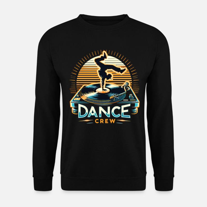 Breakdance Dance Crew - Unisex Sweatshirt - black