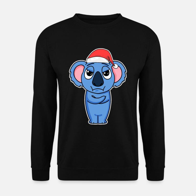 Koala Christmas - Unisex Sweatshirt - black