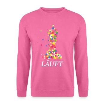 Schach Schachtunier Läufer Läuft Schachspielerin - Unisex Pullover - Pink - Vorne