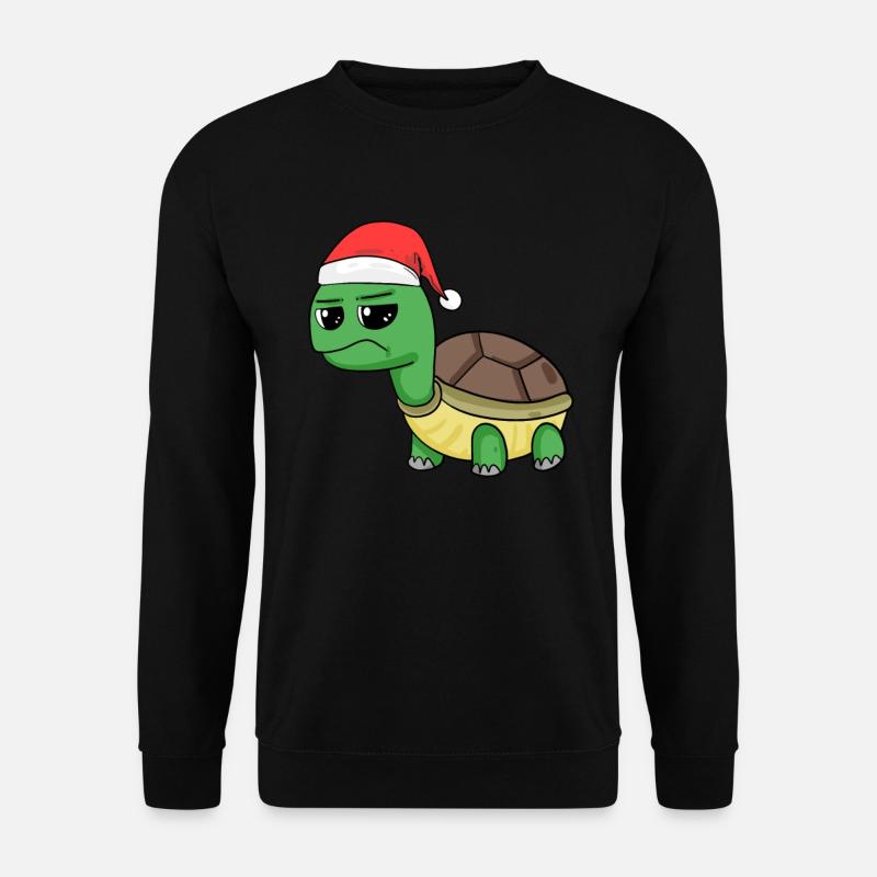 Turtle Christmas - Unisex Sweatshirt - black