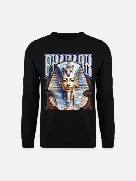 Tut-Ench-Amun, Ägyptischer Pharao, Ägypten - Unisex Pullover - Schwarz