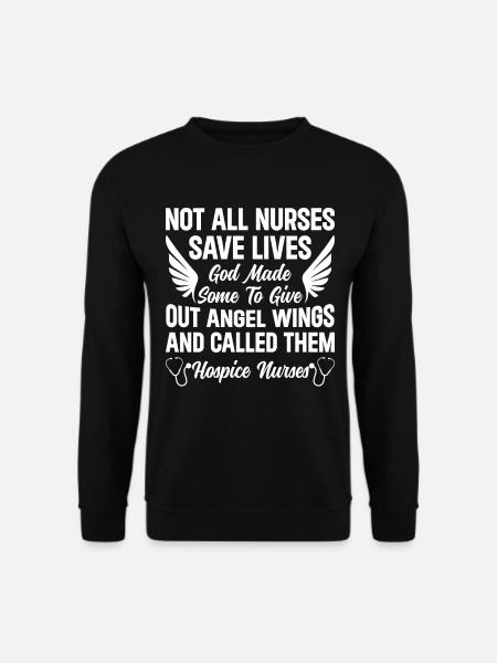 Hospice Nurses Nursing Nurse - Unisex Sweatshirt - black