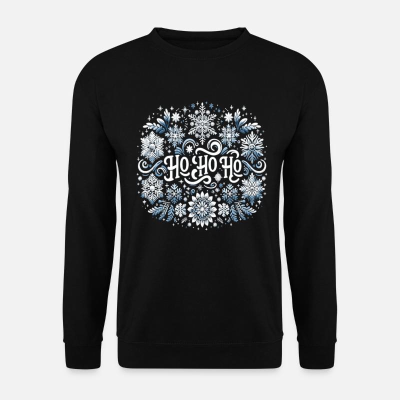 Ho Ho Ho - Unisex Sweatshirt - black