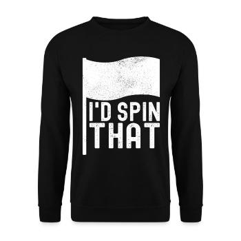 Drapeau agitant la fanfare garde de couleur - Sweat-shirt Unisexe - noir - Devant - Alina (178cm) & Michal (187cm)