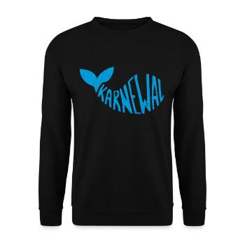 Karnewal Kölner Karneval Konfetti Kostümersatz - Unisex Pullover - Schwarz - Vorne - Alina (178cm) & Michal (187cm)