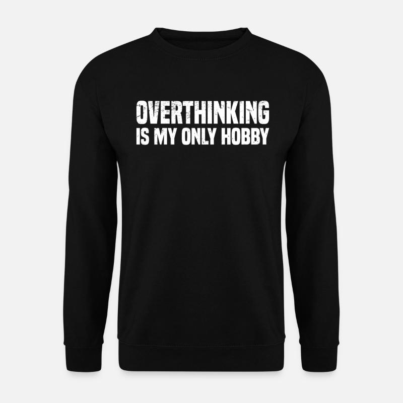 Misanthrop Menschenhasser Asozial Introvertiert - Unisex Pullover - Schwarz