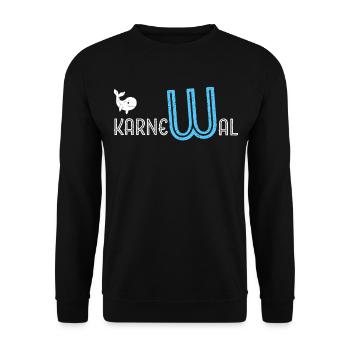 Carnival Carnival Confetti Women's Carnival Jeckin - Unisex Sweatshirt - black - Front - Alina (178cm) & Michal (187cm)
