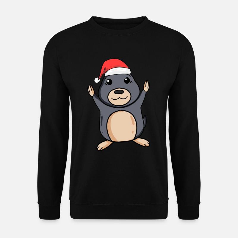 Mole Christmas - Unisex Sweatshirt - black