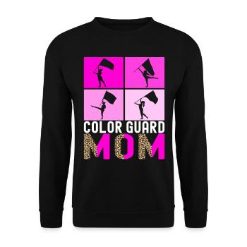 Drapeau agitant la fanfare garde de couleur - Sweat-shirt Unisexe - noir - Devant - Alina (178cm) & Michal (187cm)
