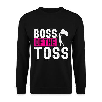 Drapeau agitant la fanfare garde de couleur - Sweat-shirt Unisexe - noir - Devant - Alina (178cm) & Michal (187cm)