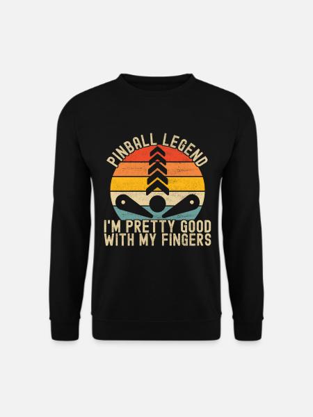 Pinball Flipper - Unisex Sweatshirt - black