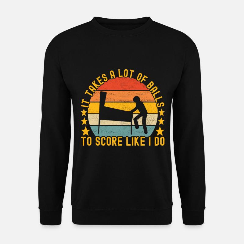 Pinball Flipper - Unisex Sweatshirt - black