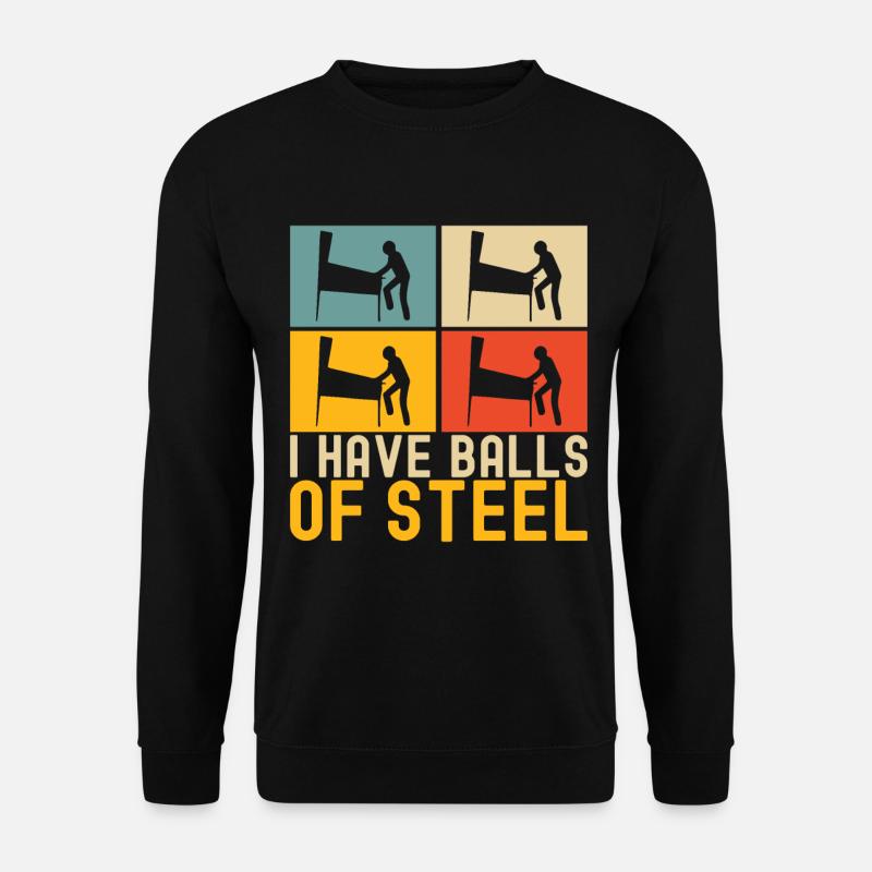 Pinball Flipper - Unisex Pullover - Schwarz