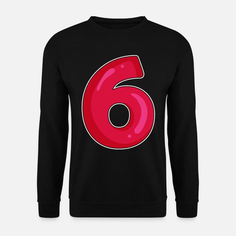 6 - Sweat-shirt Unisexe - noir