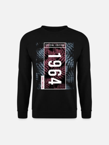 Special Edition 1964 Geburtstag Urban Graphic - Unisex Pullover - Schwarz