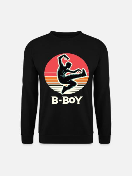 Breakdance Breakdancer Breakdance Kids - Unisex Sweatshirt - black