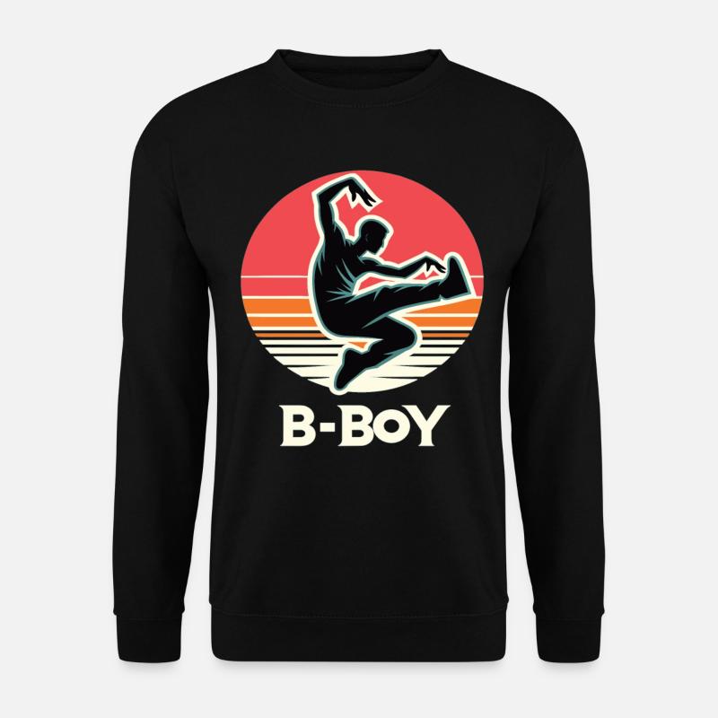 Breakdance Breakdancer Breakdance Kids - Unisex Sweatshirt - black