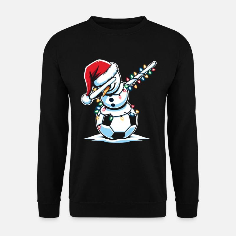 Snowman Dabbing Snowman Dab Snowmen - Unisex Sweatshirt - black