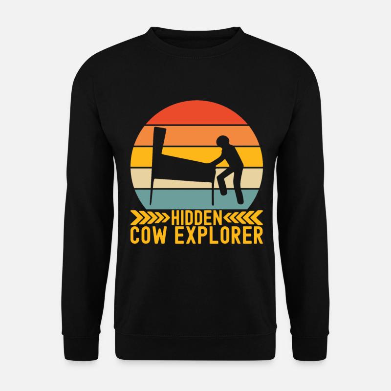 Pinball Flipper - Unisex Pullover - Schwarz