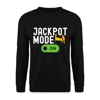 Pinball Flipper - Unisex Sweatshirt - black - Front - Alina (178cm) & Michal (187cm)