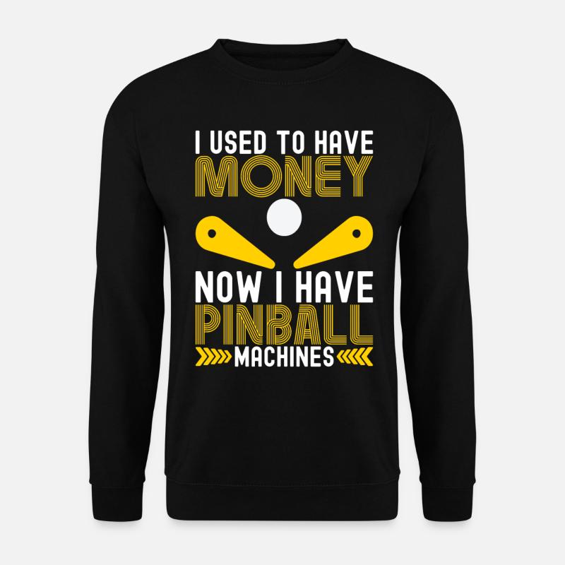 Pinball Flipper - Unisex Sweatshirt - black