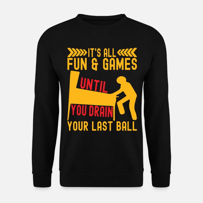 Pinball Flipper - Unisex Sweatshirt - black