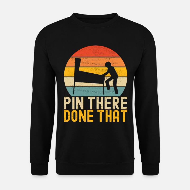 Pinball Flipper - Unisex Pullover - Schwarz