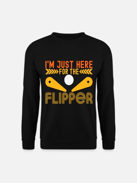 Pinball Flipper - Sweat-shirt Unisexe - noir