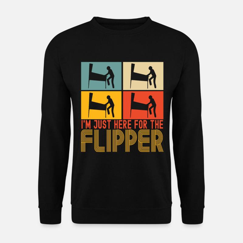 Pinball Flipper - Unisex Sweatshirt - black