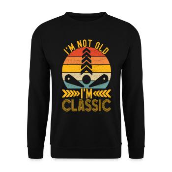 Pinball Flipper - Sweat-shirt Unisexe - noir - Devant - Alina (178cm) & Michal (187cm)