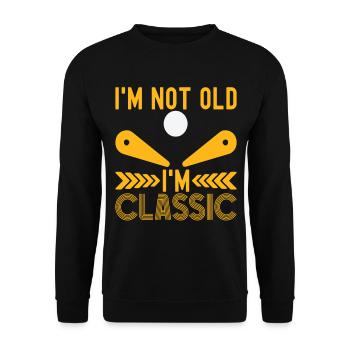 Flipper flipper - Sweat-shirt Unisexe - noir - Devant - Alina (178cm) & Michal (187cm)