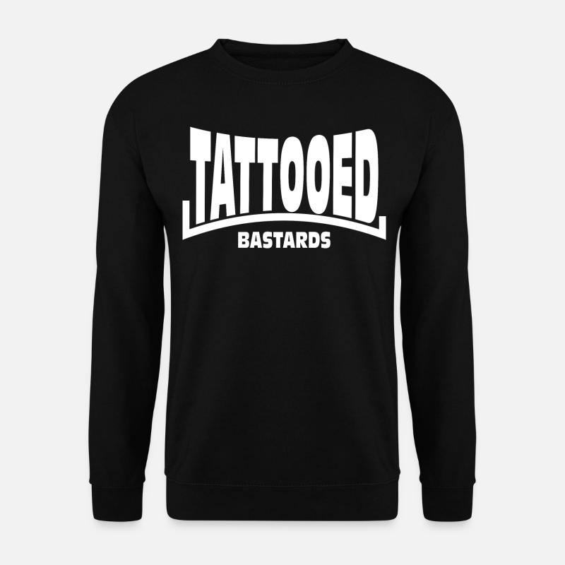 Tattooed Bastards Oldschool Look - Unisex Sweatshirt - black