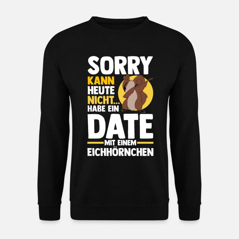 Eichhörnchen - Unisex Pullover - Schwarz
