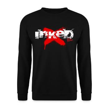 Inked Tattoo Spray Graffiti - Unisex Sweatshirt - black - Front - Alina (178cm) & Michal (187cm)