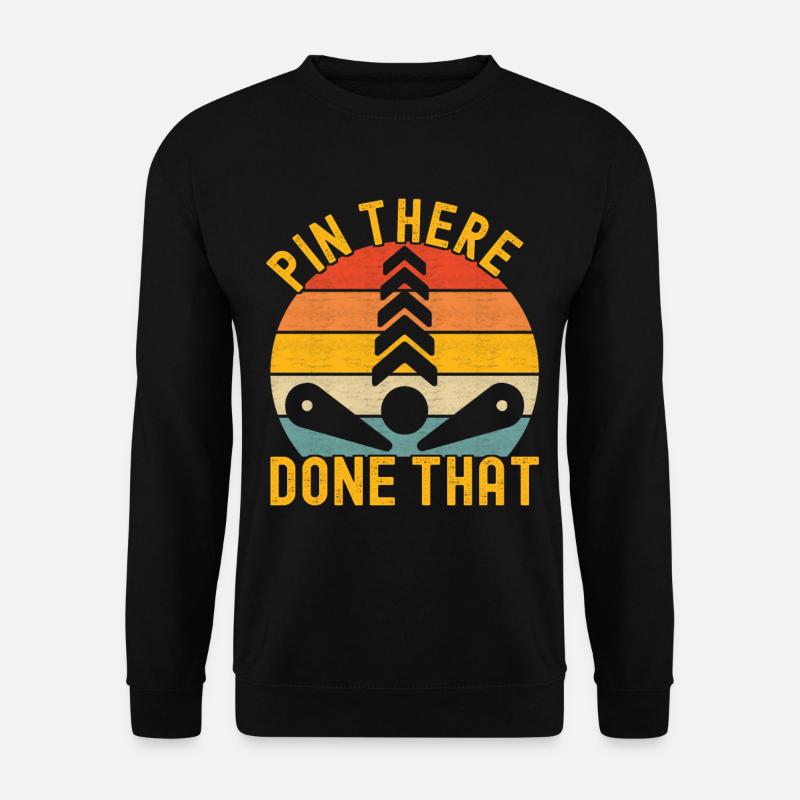 Pinball Flipper - Unisex Pullover - Schwarz