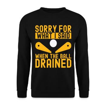 Pinball Flipper - Sweat-shirt Unisexe - noir - Devant - Alina (178cm) & Michal (187cm)